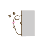 毎日使える★ほんわかしろすけの日常会話（個別スタンプ：16）