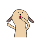 [アレンジ用]ユルいぬ1（個別スタンプ：8）