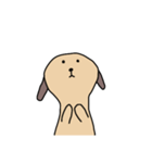[アレンジ用]ユルいぬ1（個別スタンプ：12）