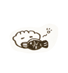 眠りたい水餃子4（個別スタンプ：13）