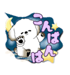犬さん 2025 「カラフルな吹き出し」（個別スタンプ：21）