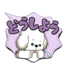 犬さん 2025 「カラフルな吹き出し」（個別スタンプ：34）