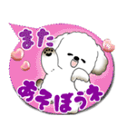 犬さん 2025 「カラフルな吹き出し」（個別スタンプ：36）