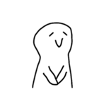 [アレンジ用]簡単な人（個別スタンプ：16）