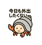 今日もヤドカリ（個別スタンプ：1）