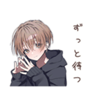 ゆるパーカーくんの爆撃彼氏★（個別スタンプ：20）