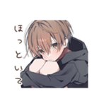 ゆるパーカーくんの爆撃彼氏★（個別スタンプ：27）