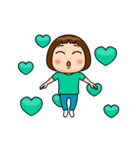 ミントグリーン推しの子（個別スタンプ：5）