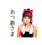 オトナギャル★筋トレ応援スタンプ（個別スタンプ：40）