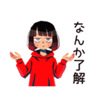 ゆる敬語★ダウナー女子（個別スタンプ：6）