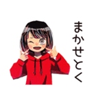ゆる敬語★ダウナー女子（個別スタンプ：18）