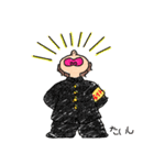 かっこかわいいたかやまくんスタンプ（個別スタンプ：8）