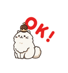 ゆるふわスイーツねこ【毎日使える】（個別スタンプ：10）