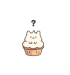 ゆるふわスイーツねこ【毎日使える】（個別スタンプ：12）