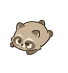 だらけアライグマククの毎日（個別スタンプ：8）