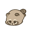 だらけアライグマククの毎日（個別スタンプ：17）