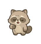 だらけアライグマククの毎日（個別スタンプ：20）