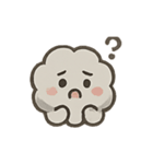 もやもや雲Miuの感情炸裂（個別スタンプ：3）