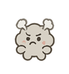 もやもや雲Miuの感情炸裂（個別スタンプ：7）