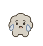 もやもや雲Miuの感情炸裂（個別スタンプ：9）