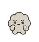 もやもや雲Miuの感情炸裂（個別スタンプ：13）