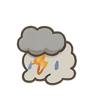 もやもや雲Miuの感情炸裂（個別スタンプ：17）