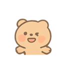 やわらかくまちゃん気分行進（個別スタンプ：7）