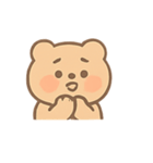 やわらかくまちゃん気分行進（個別スタンプ：9）