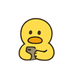 社交不安ダックDodoの心の叫び（個別スタンプ：21）