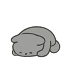 グレーネコの感情リアクション（個別スタンプ：17）
