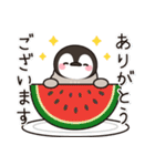 飛び出す♪ほのぼの子ペンギン9 (夏)（個別スタンプ：11）