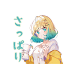 海に行きたい使いやすい女の子（個別スタンプ：20）