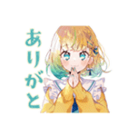 海に行きたい使いやすい女の子（個別スタンプ：23）