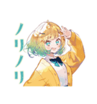 海に行きたい使いやすい女の子（個別スタンプ：26）