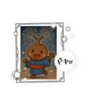 夏のカブトムシスタンプ♪（個別スタンプ：7）