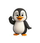 かわいいペンギンのリサ2（個別スタンプ：6）