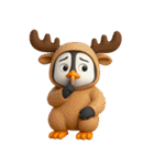 かわいいペンギンのリサ2（個別スタンプ：22）