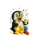 かわいいペンギンのリサ2（個別スタンプ：39）