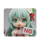 チョコレートフォンデュみなみちゃん（個別スタンプ：3）