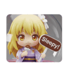 チョコレートフォンデュみなみちゃん（個別スタンプ：5）