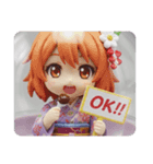 チョコレートフォンデュみなみちゃん（個別スタンプ：6）