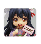 チョコレートフォンデュみなみちゃん（個別スタンプ：7）