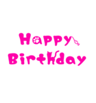 かわいい英字☆前向きな言葉集(ネコ編)（個別スタンプ：5）