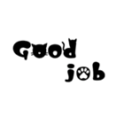 かわいい英字☆前向きな言葉集(ネコ編)（個別スタンプ：31）