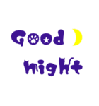 かわいい英字☆前向きな言葉集(ネコ編)（個別スタンプ：39）