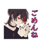 ひたすら姫扱いしてくる地雷系男子（個別スタンプ：37）