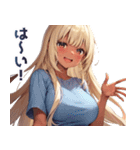 敬語黒ギャル（個別スタンプ：7）