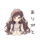 ゆるふわガーリーな女の子の休日お誘い（個別スタンプ：3）