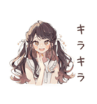ゆるふわガーリーな女の子の休日お誘い（個別スタンプ：17）