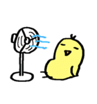 サクッと送れる簡易スタンプ⑫自由なトリ（個別スタンプ：7）
